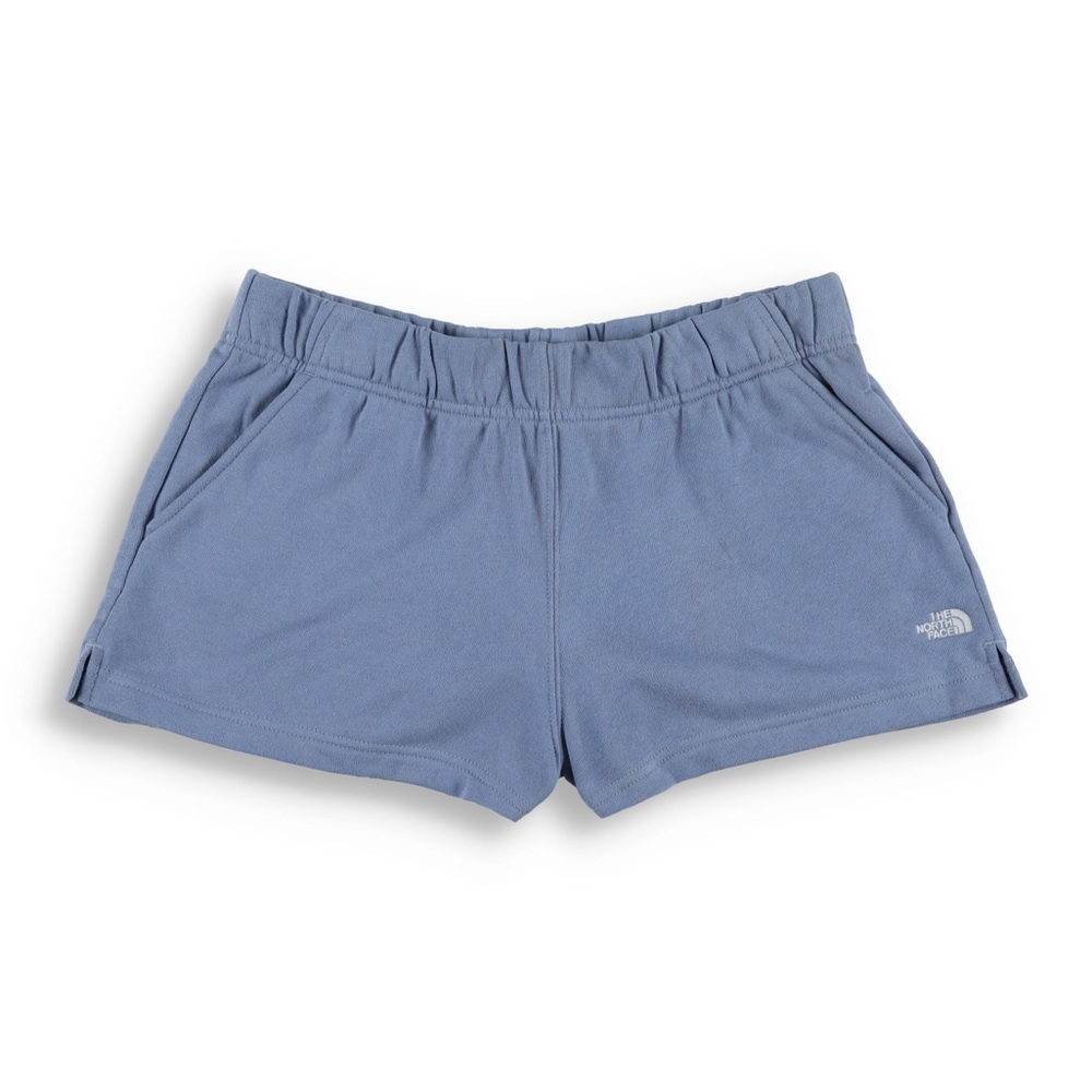 THE NORTH FACE Women's Half Dome Logo Fleece Shorts - Folk Blue/TNF White